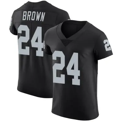 Men's Elite Willie Brown Las Vegas Raiders Black Team Color Vapor Untouchable Jersey