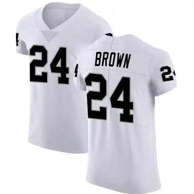 Men's Elite Willie Brown Las Vegas Raiders White Vapor Untouchable Jersey