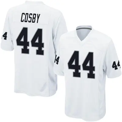 Men's Game Bryce Cosby Las Vegas Raiders White Jersey