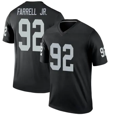 Men's Legend Neil Farrell Jr. Las Vegas Raiders Black Jersey