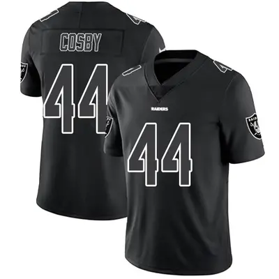Men's Limited Bryce Cosby Las Vegas Raiders Black Impact Jersey