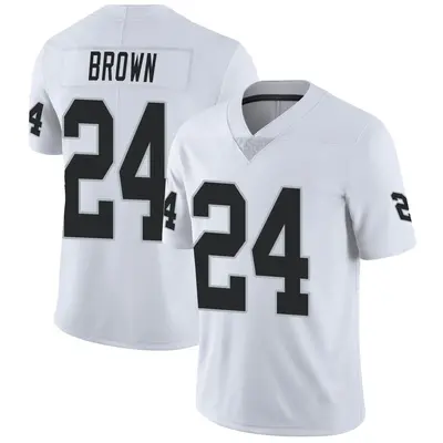 Men's Limited Willie Brown Las Vegas Raiders White Vapor Untouchable Jersey