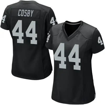 Women's Game Bryce Cosby Las Vegas Raiders Black Team Color Jersey
