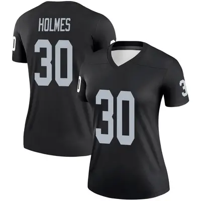 Women's Legend Darnay Holmes Las Vegas Raiders Black Jersey