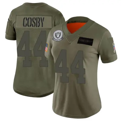 Women's Limited Bryce Cosby Las Vegas Raiders Camo 2019 Salute to Service Jersey