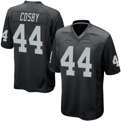 Youth Game Bryce Cosby Las Vegas Raiders Black Team Color Jersey