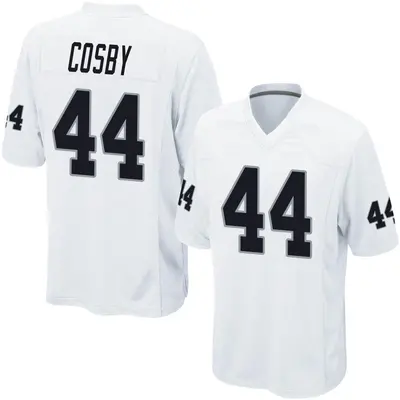 Youth Game Bryce Cosby Las Vegas Raiders White Jersey