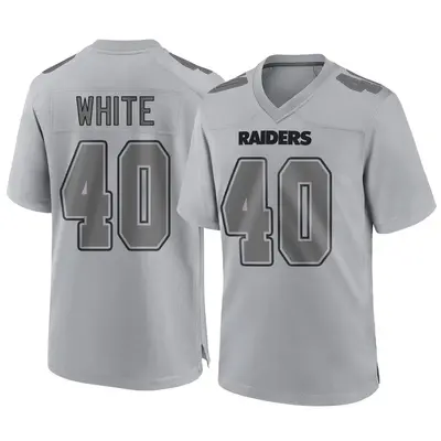 Youth Game Devin White Las Vegas Raiders Gray Atmosphere Fashion Jersey
