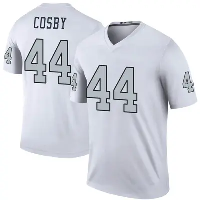 Youth Legend Bryce Cosby Las Vegas Raiders White Color Rush Jersey