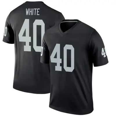 Youth Legend Devin White Las Vegas Raiders Black Jersey