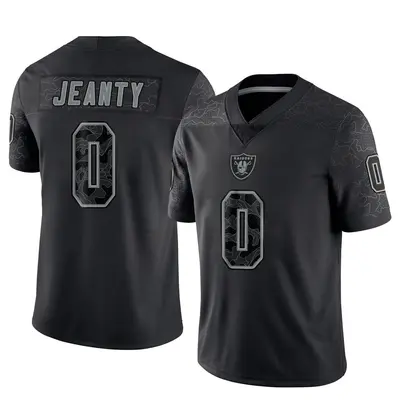 Youth Limited Ashton Jeanty Las Vegas Raiders Black Reflective Jersey