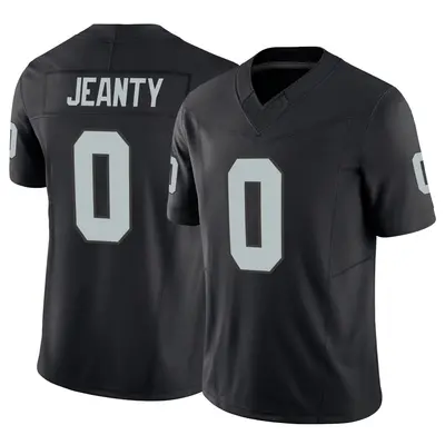 Youth Limited Ashton Jeanty Las Vegas Raiders Black Vapor F.U.S.E. Jersey