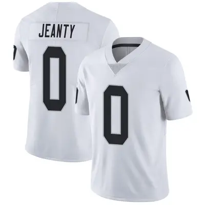 Youth Limited Ashton Jeanty Las Vegas Raiders White Vapor Untouchable Jersey