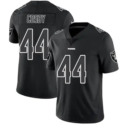 Youth Limited Bryce Cosby Las Vegas Raiders Black Impact Jersey