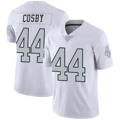 Youth Limited Bryce Cosby Las Vegas Raiders White Color Rush Jersey