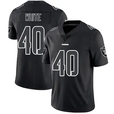 Youth Limited Devin White Las Vegas Raiders Black Impact Jersey