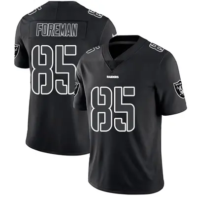 Youth Limited Jeff Foreman Las Vegas Raiders Black Impact Jersey